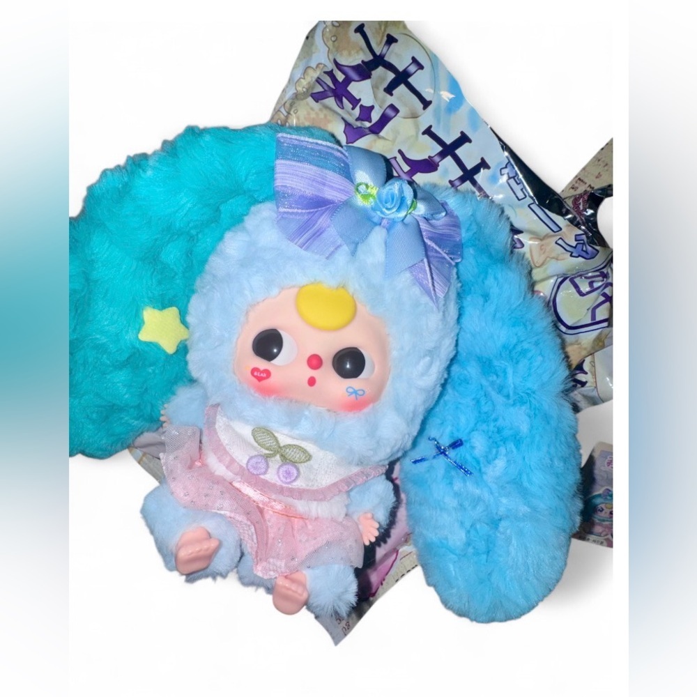 Lily Rabbit Town Plush Figure – Opened & Confirmed (New / Unused)